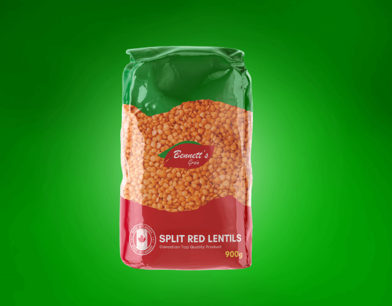 Split red lentils